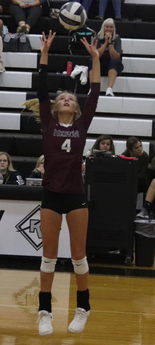 Vinton County at River Valley volleyball